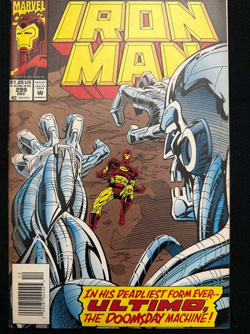 Iron Man #299  Newsstand NM (9.4)