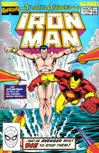 Iron Man Annual # 10 VF- (7.5)