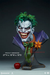 Joker Life-Size Bust by Sideshow Collectibles