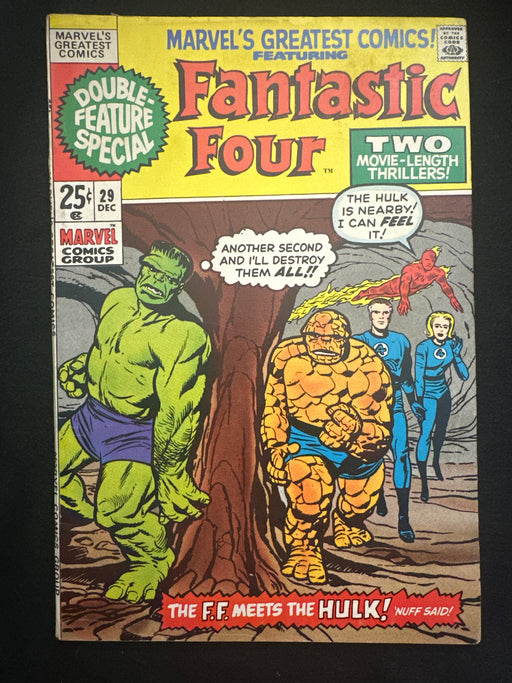 Marvel's Greatest Comics # 29 VG (4.0)