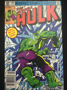 Incredible Hulk #262  Newsstand VF+ (8.5)