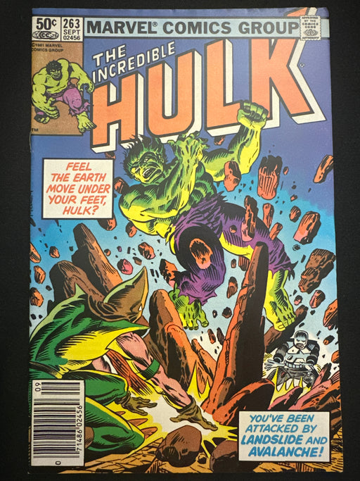 Incredible Hulk #263  Newsstand VF/NM (9.0)