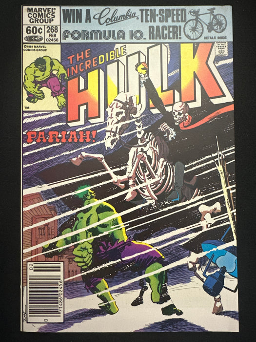 Incredible Hulk #268  Newsstand FN/VF (7.0)