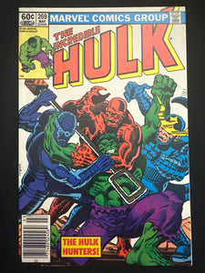 Incredible Hulk #269  Newsstand VF/NM (9.0)