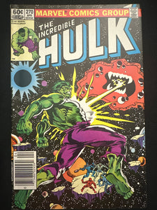 Incredible Hulk #270  Newsstand VF- (7.5)