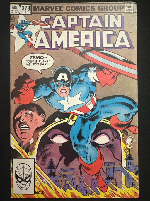 Captain America #278  VF+ (8.5)