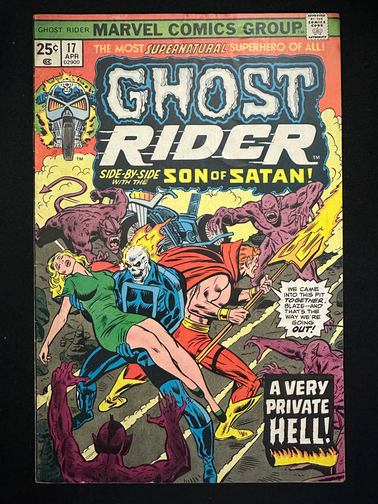 Ghost Rider #17 (Marvel, 1976) GD/VG (3.0) — Bedo's Collectibles