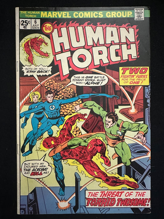 Human Torch #  6  FN+ (6.5)