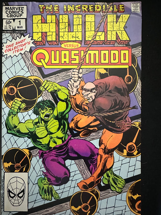 Incredible Hulk versus Quasimodo #  1 GD/VG (3.0)