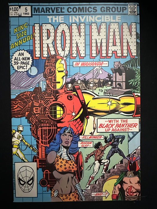 Iron Man Annual #  5 NM- (9.2)