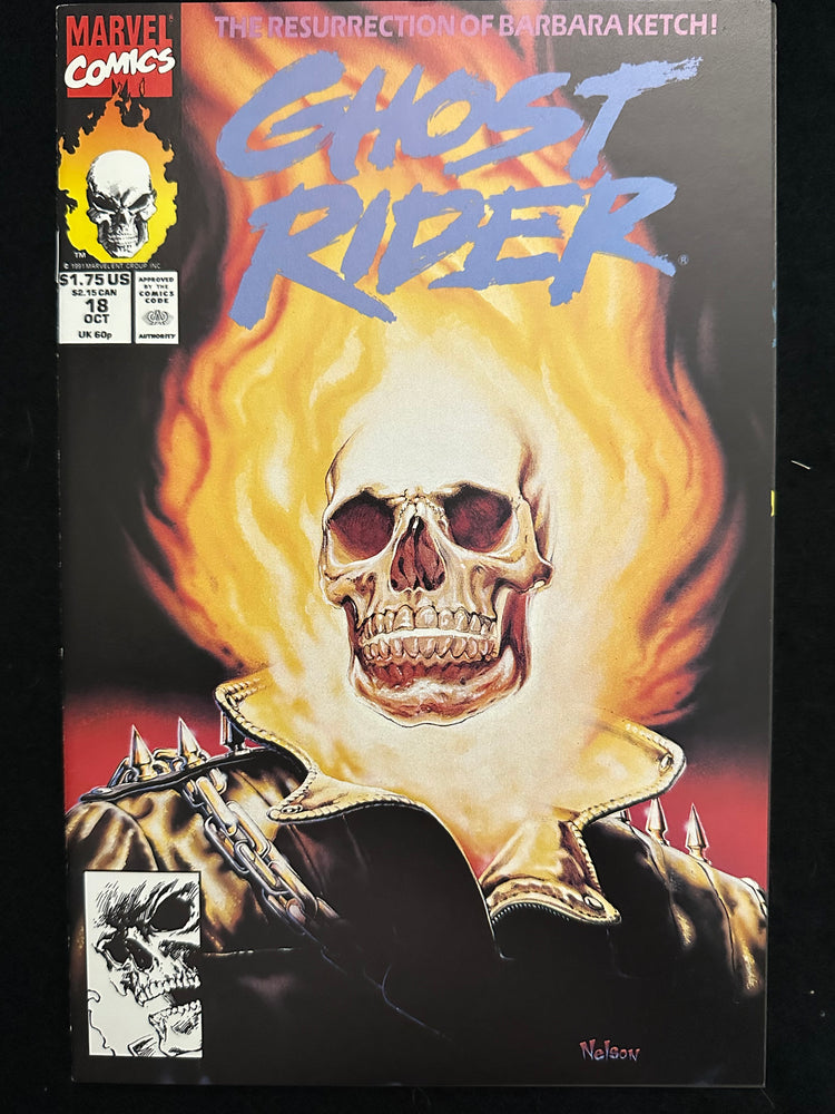 Ghost Rider # 18 Vol. 2 NM+ (9.6)