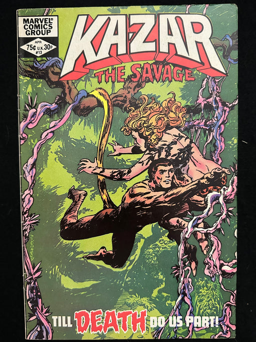 Ka-Zar the Savage # 13  VF- (7.5)