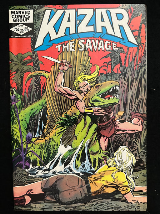 Ka-Zar the Savage # 18  NM (9.4)