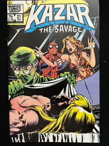 Ka-Zar the Savage # 21  NM (9.4)