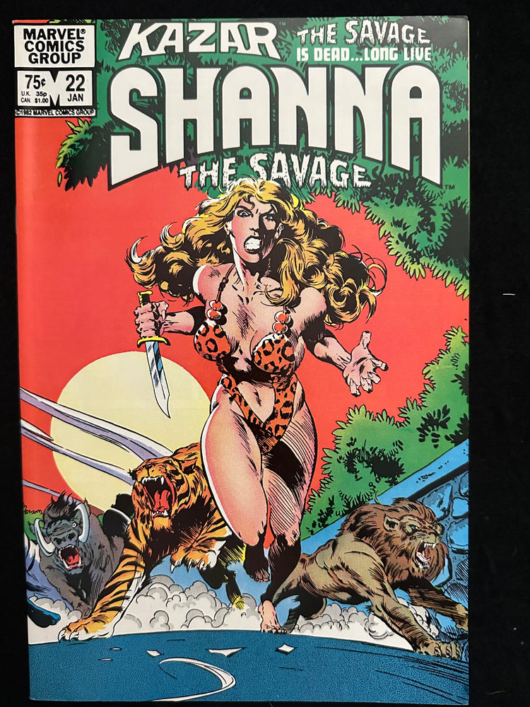 Ka-Zar the Savage # 22  NM (9.4)