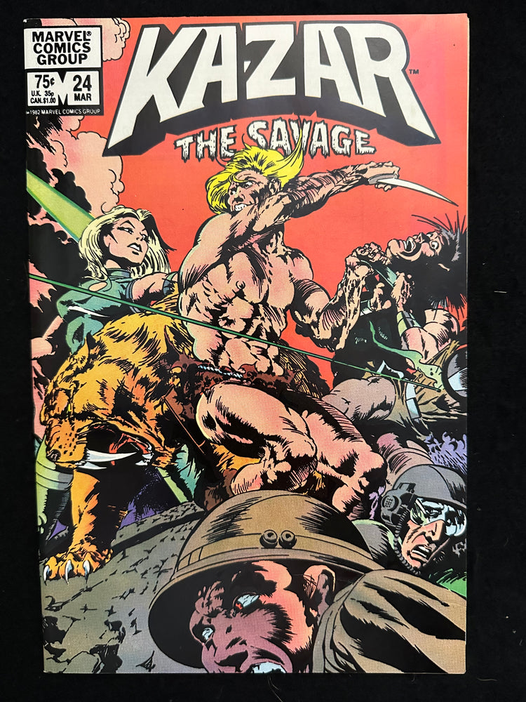 Ka-Zar the Savage # 24  NM (9.4)