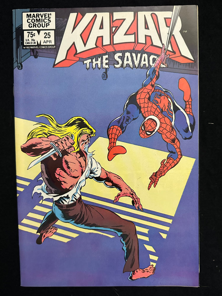 Ka-Zar the Savage # 25  NM- (9.2)