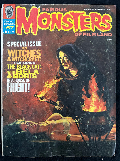 Famous Monsters of Filmland # 67  VG- (3.5)