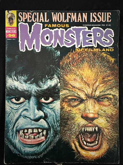 Famous Monsters of Filmland # 96  VG (4.0)