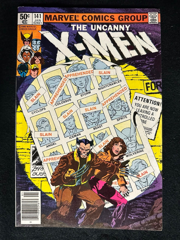 X-Men #141  Newsstand VF- (7.5)