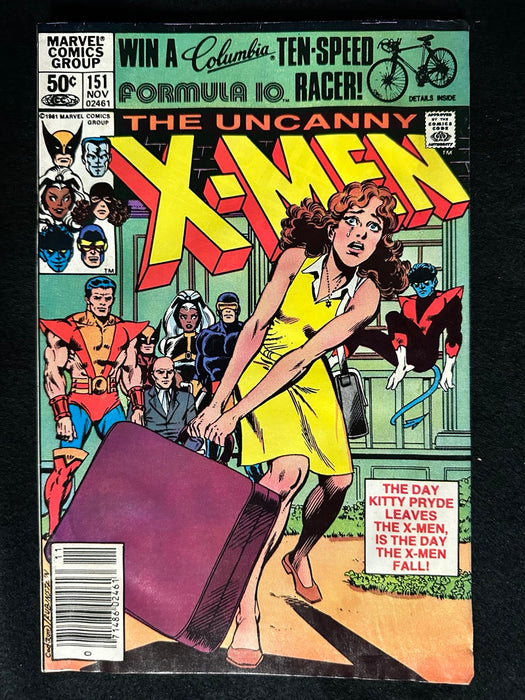 Uncanny X-Men #151  Newsstand GD+ (2.5)