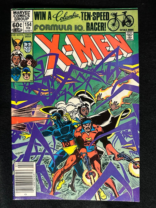 Uncanny X-Men #154  Newsstand VG (4.0)