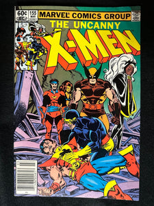 Uncanny X-Men #155  Newsstand FN/VF (7.0)