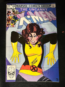 Uncanny X-Men #168  VG+ (4.5)