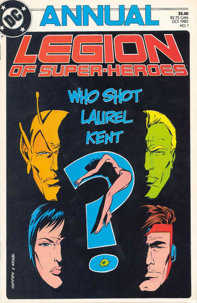 Legion of Super-Heroes Annual #  1  NM+ (9.6)