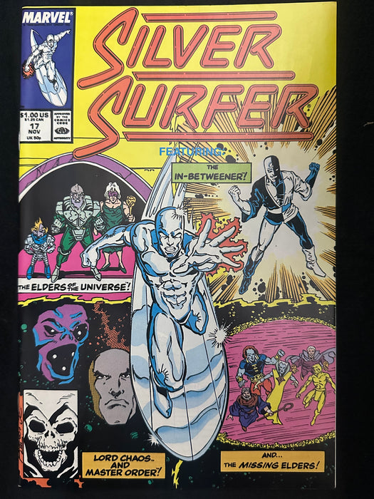 Silver Surfer # 17 Vol. 3 NM- (9.2)