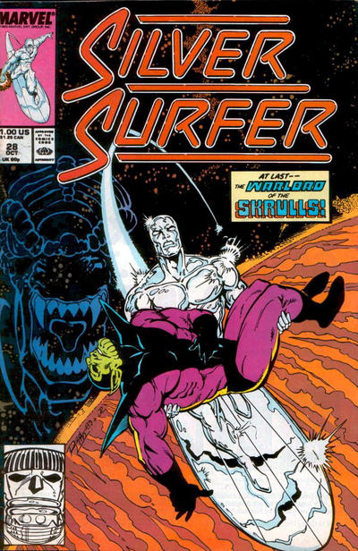 Silver Surfer # 28 Vol. 3 VF- (7.5)