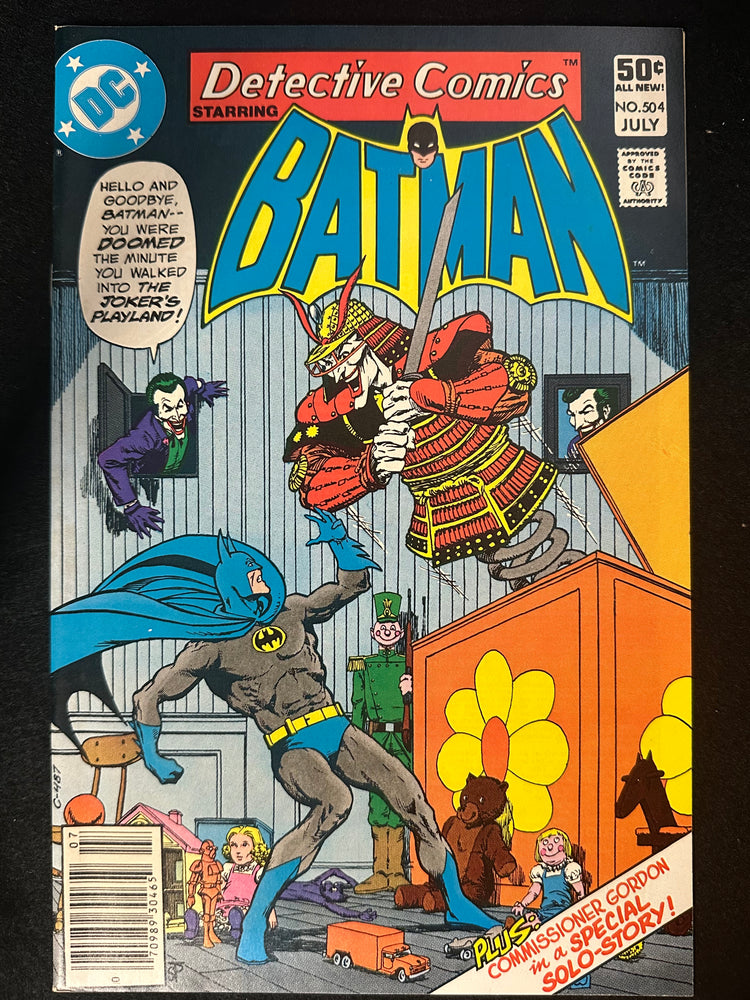 Detective Comics #504  Newsstand VF- (7.5)