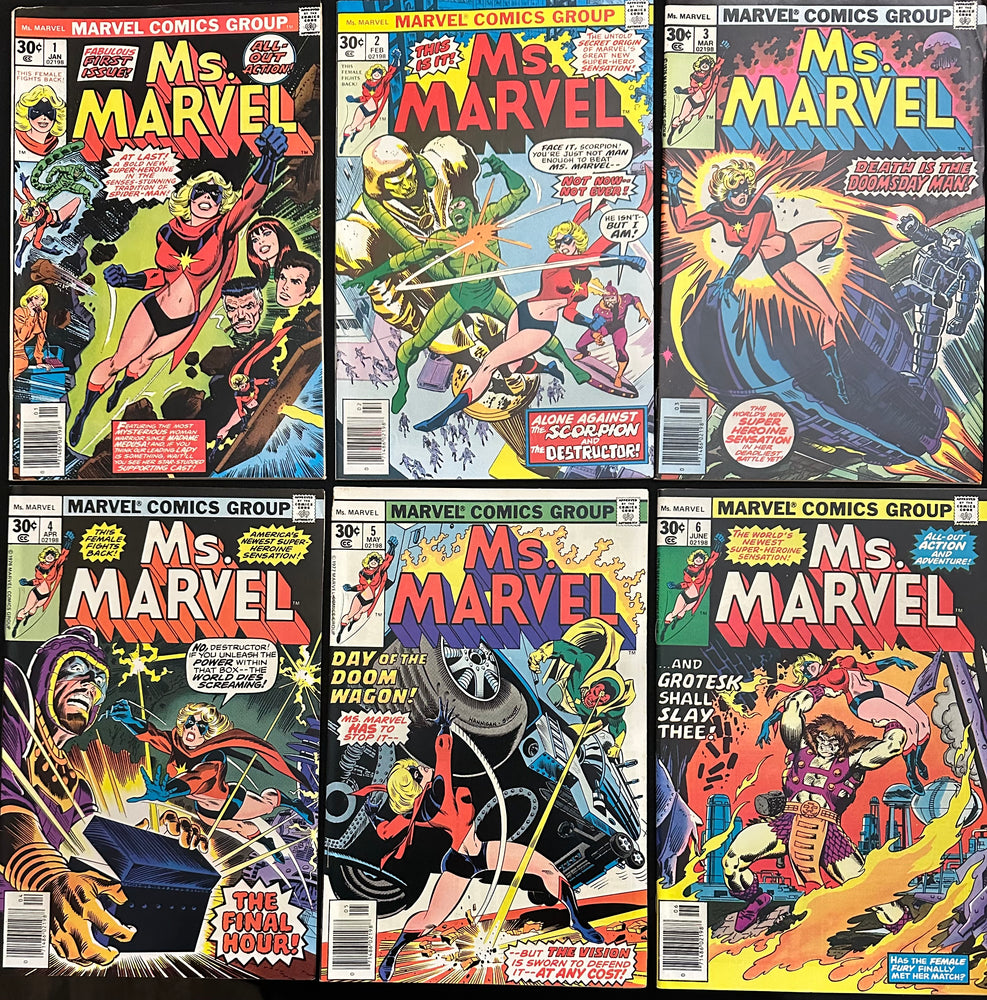 Ms. Marvel Complete Run #1-23