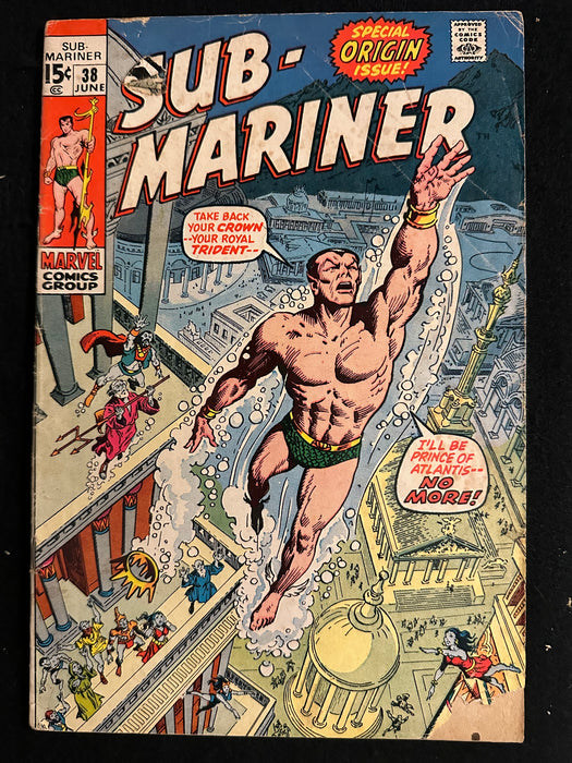 Sub-Mariner # 38  GD (2.0)
