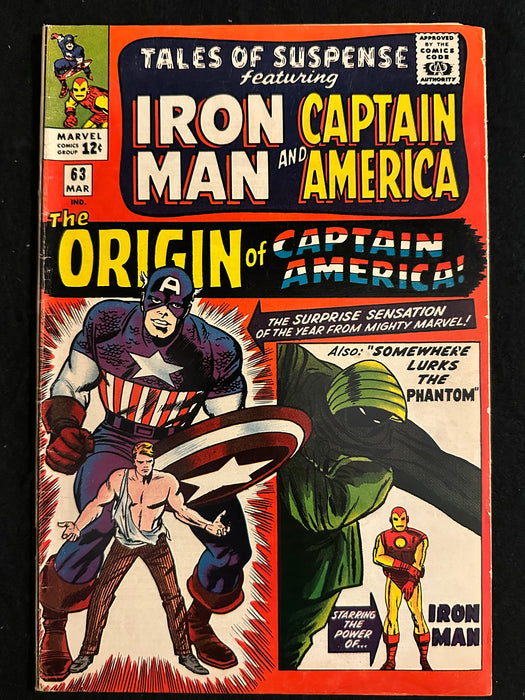 Tales of Suspense # 63  VG (4.0)