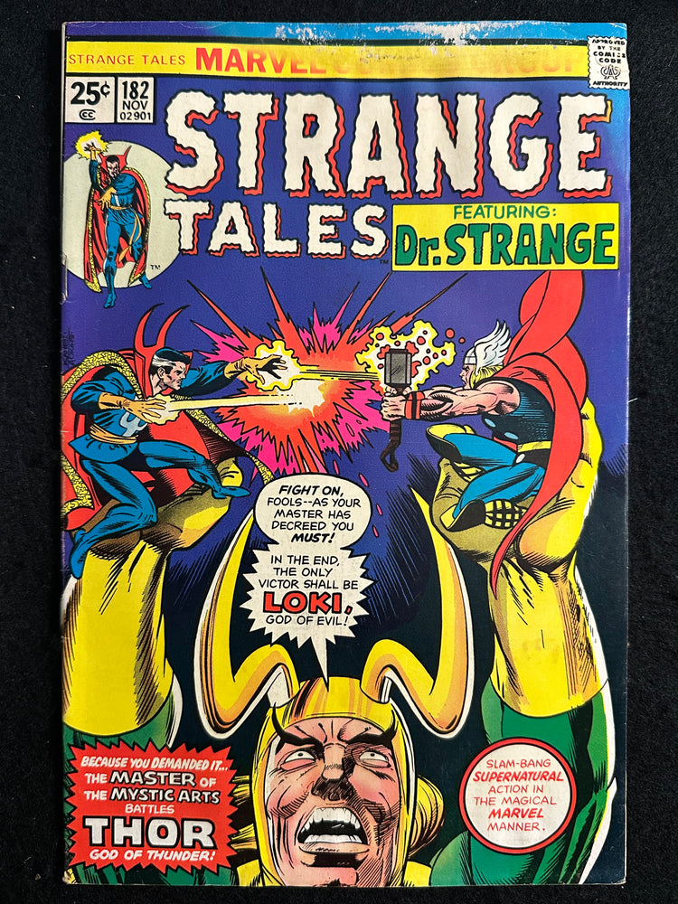 Strange Tales Lot #182,184-188  GD (2.0)