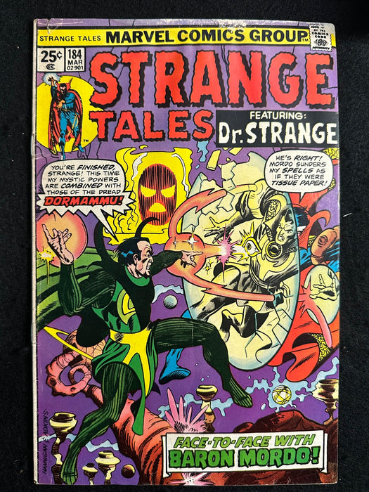 Strange Tales Lot #182,184-188  GD (2.0)