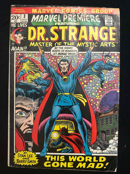 Marvel Premiere #  3  GD- (1.8)