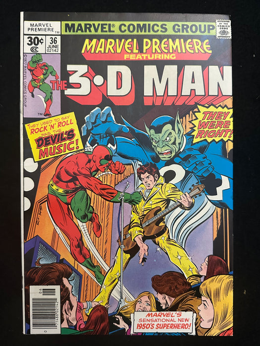 Marvel Premiere # 36 VF+ (8.5)