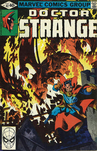 Doctor Strange # 42 Newsstand VF- (7.5)