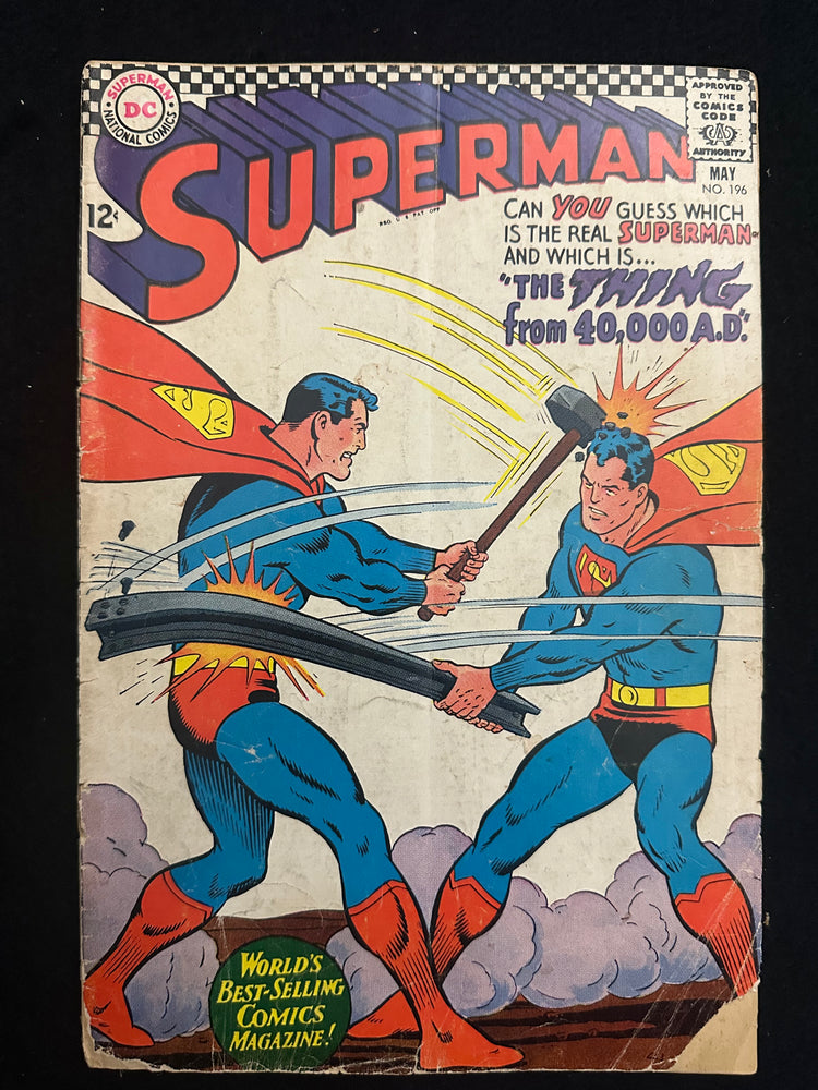 Superman #196   GD- (1.8)