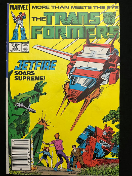 Transformers # 11 Newsstand FN/VF (7.0)