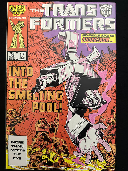 Transformers # 17 VF/NM (9.0)