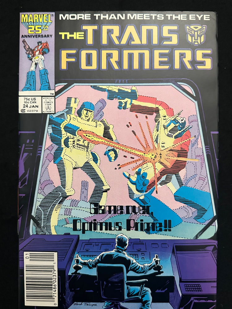 Transformers # 24 Newsstand VF/NM (9.0)