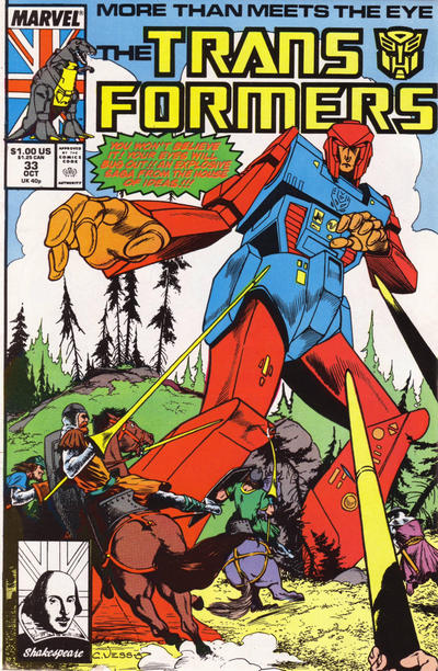 Transformers # 33 VG/FN (5.0)