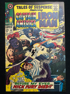 Tales of Suspense # 92  NM- (9.2)