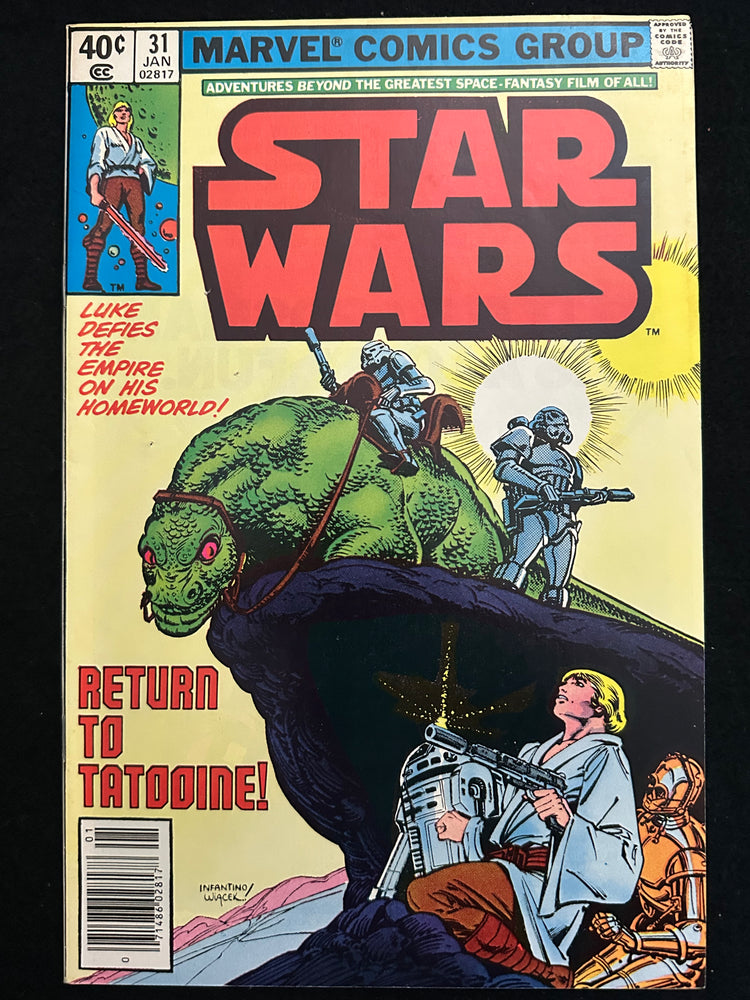 Star Wars # 31 Newsstand VF- (7.5)