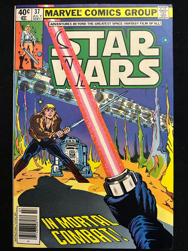 Star Wars # 37 Newsstand VF- (7.5)