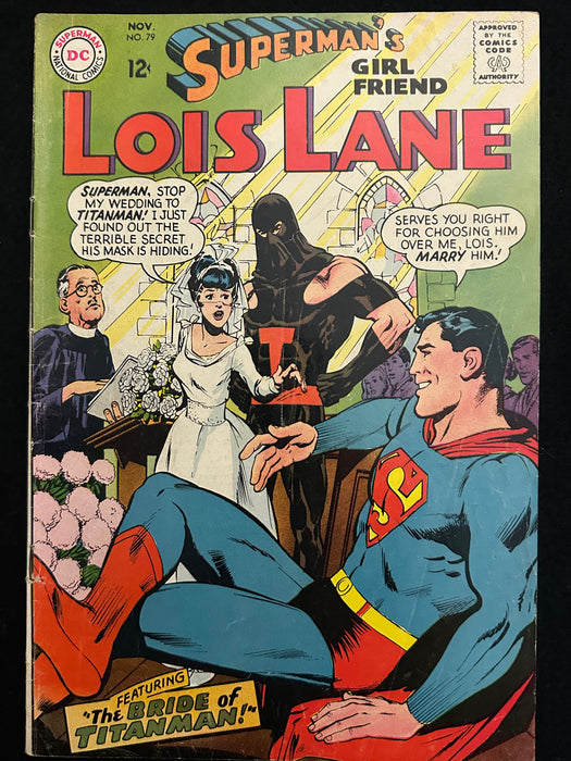 Superman's Girl Friend, Lois Lane # 79  VG (4.0)