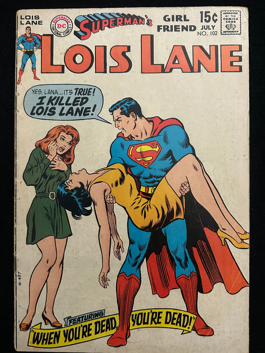 Superman's Girl Friend, Lois Lane #102   VG+ (4.5)